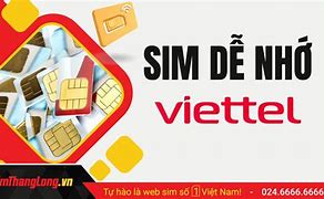 Sim Viettel Dễ Nhớ