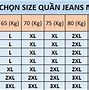 Size Quần Áo Ở Nhật